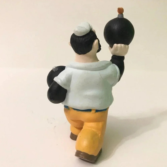 Vtg 1989 Bluto The Terrible Popeye KFS PVC  Figure - Picture 9 of 9